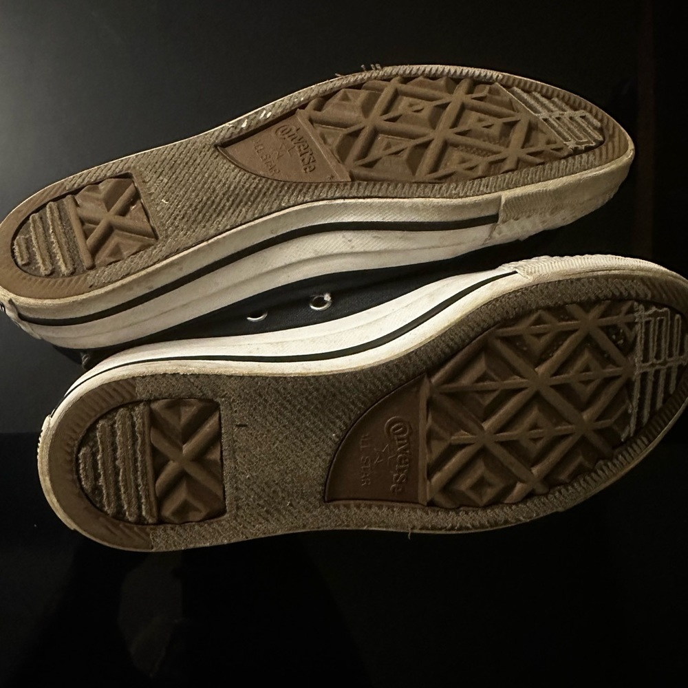 Women's Elastic Scrunch Back CONVERSE Chuck Taylor All Star Slip-On Shoes Sz 6